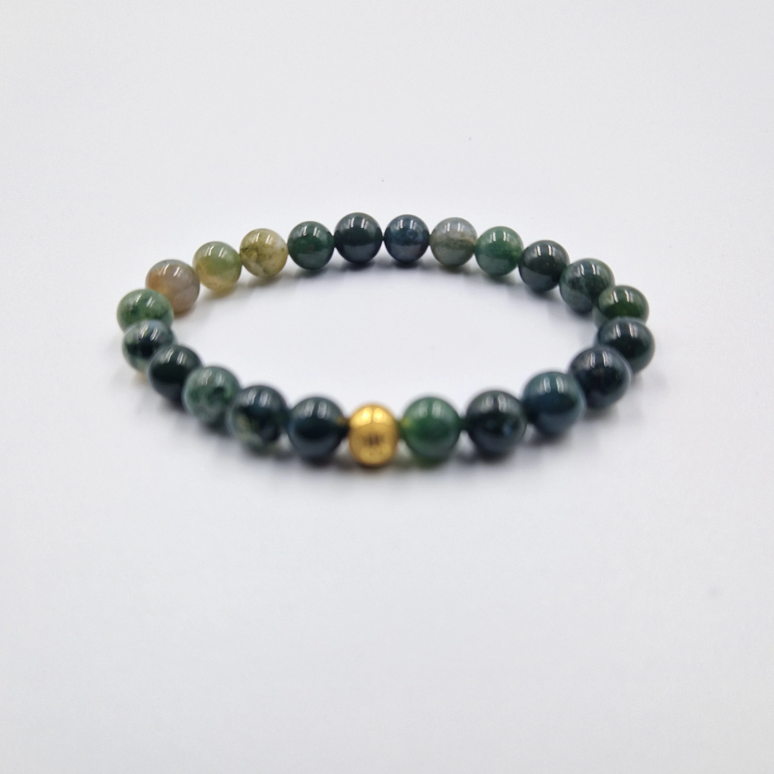 Bracelet en Agate mousse - Image 3