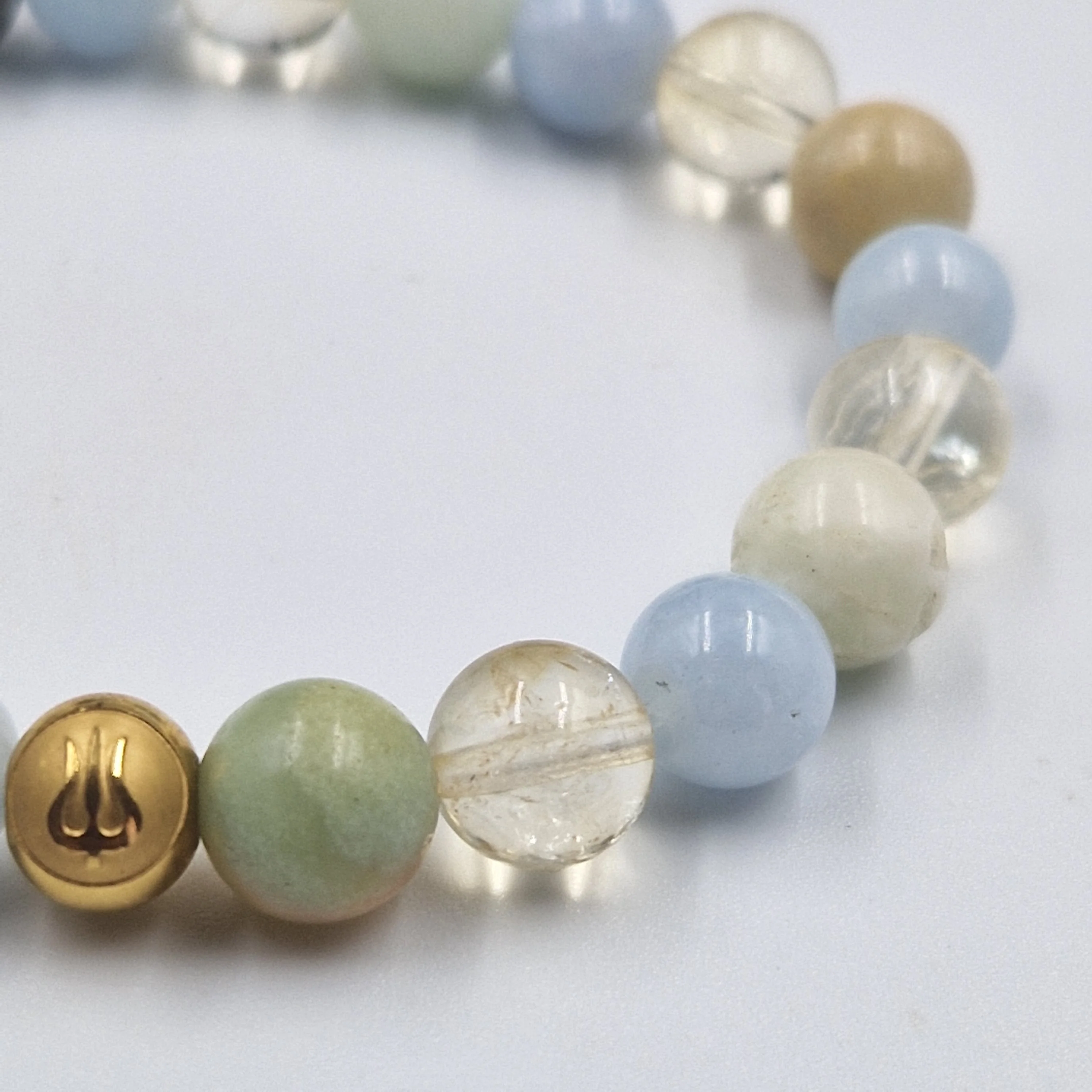 Bracelet ELOQUENCE en Citrine, Amazonite et Aigue-marine - Image 2