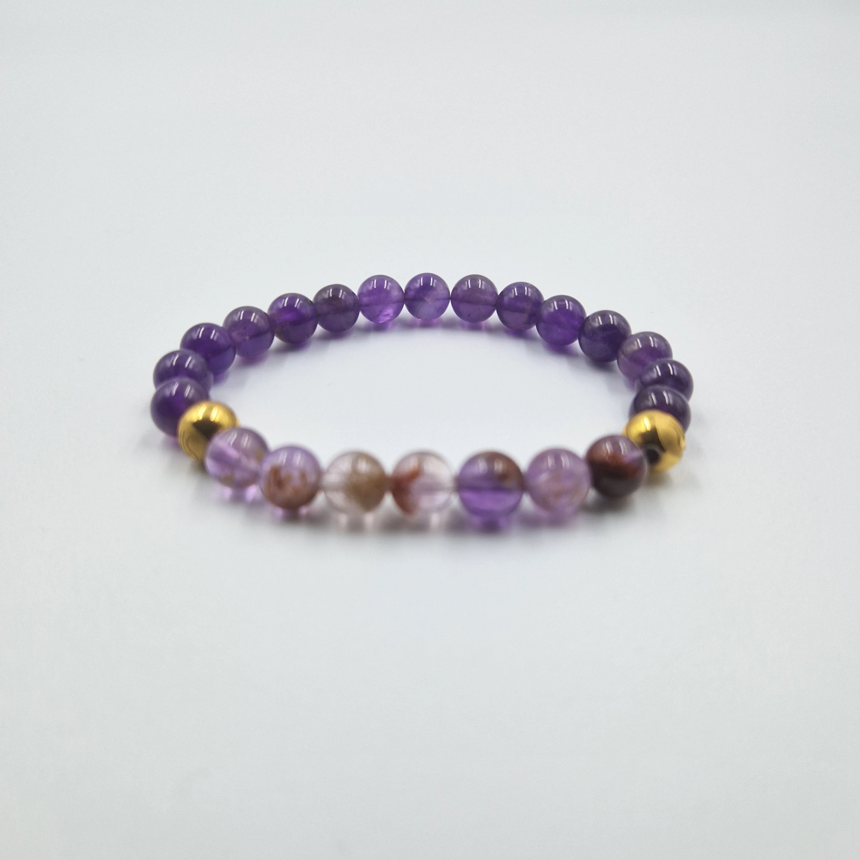 Bracelet en Améthyste et Super Seven - Image 3