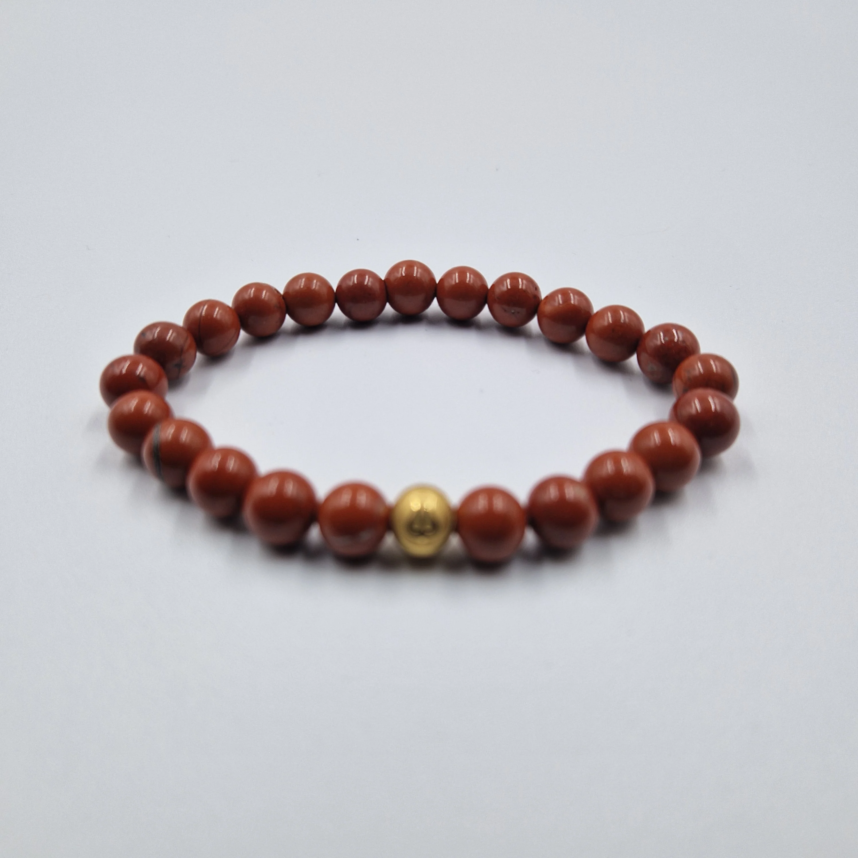 Bracelet en Jaspe rouge - Image 3