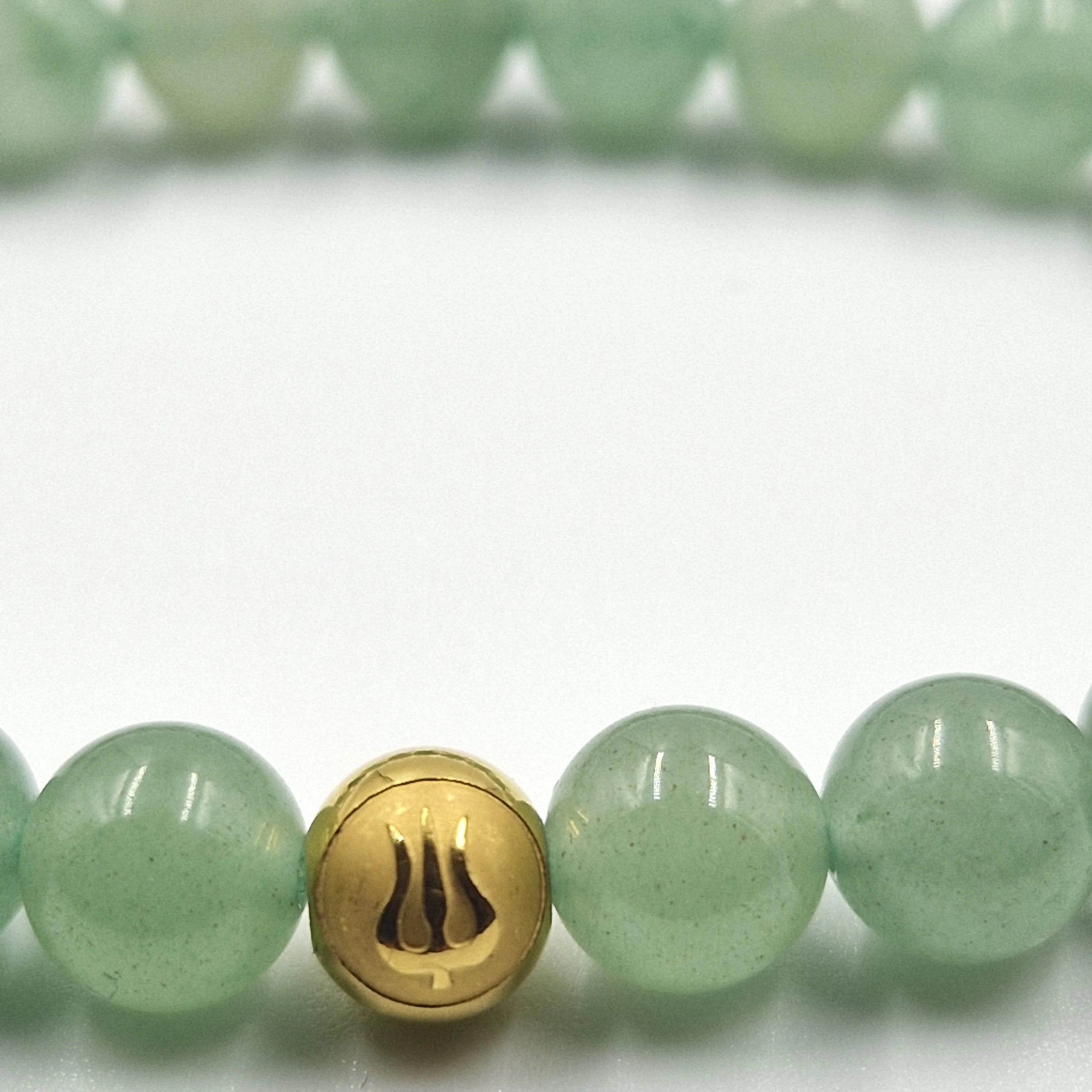 Collier mala en Aventurine verte - 108 perles 8mm - Image 3